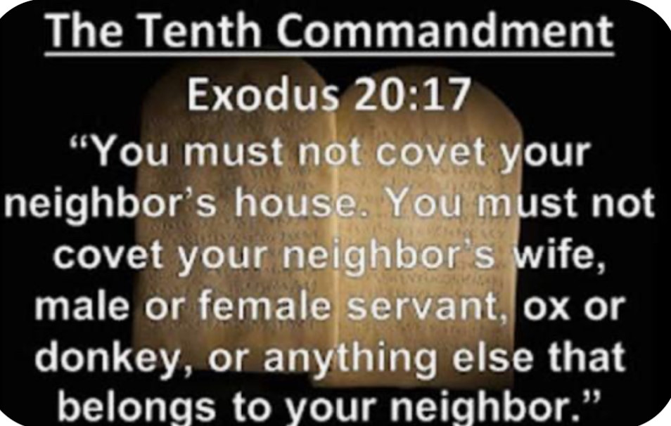 The Tenth Commandment